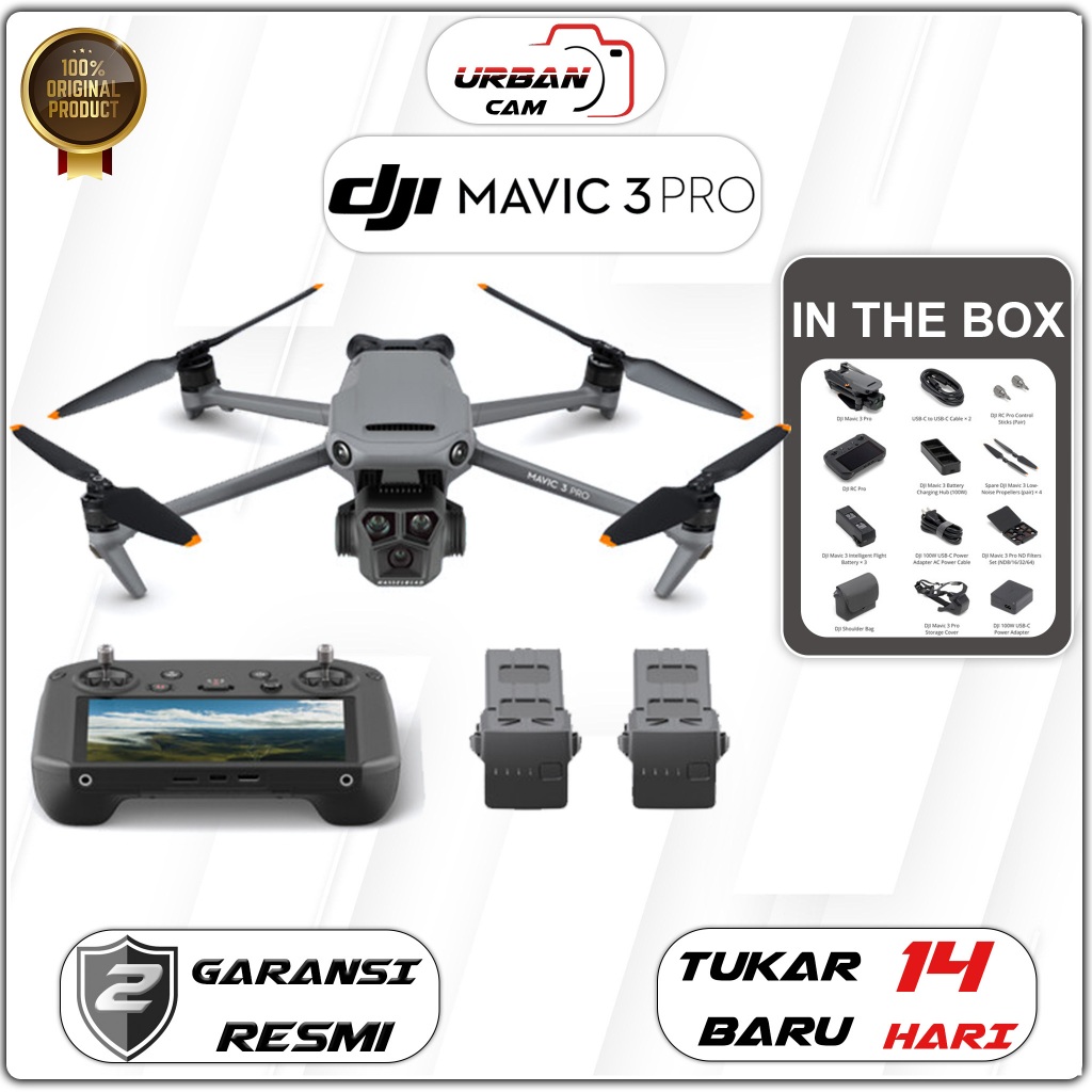 DJI Mavic 3 Pro with Fly More Combo / DJI Mavic 3 Pro RC Fly More Combo