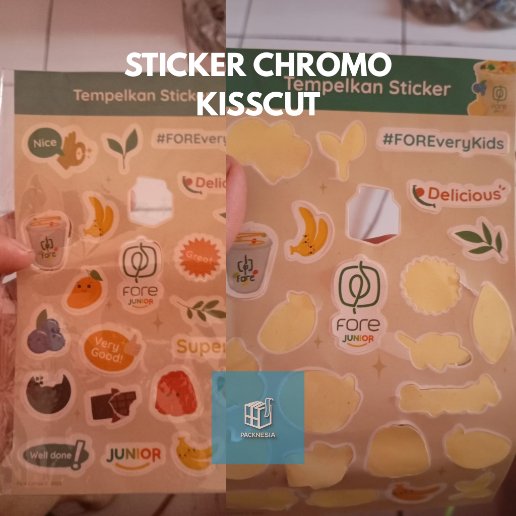 

Print & Cut Sticker Chromo A3+ / Cetak Stiker Label Kiss Cut / Die Cut Cocok untuk nama anak sekolah