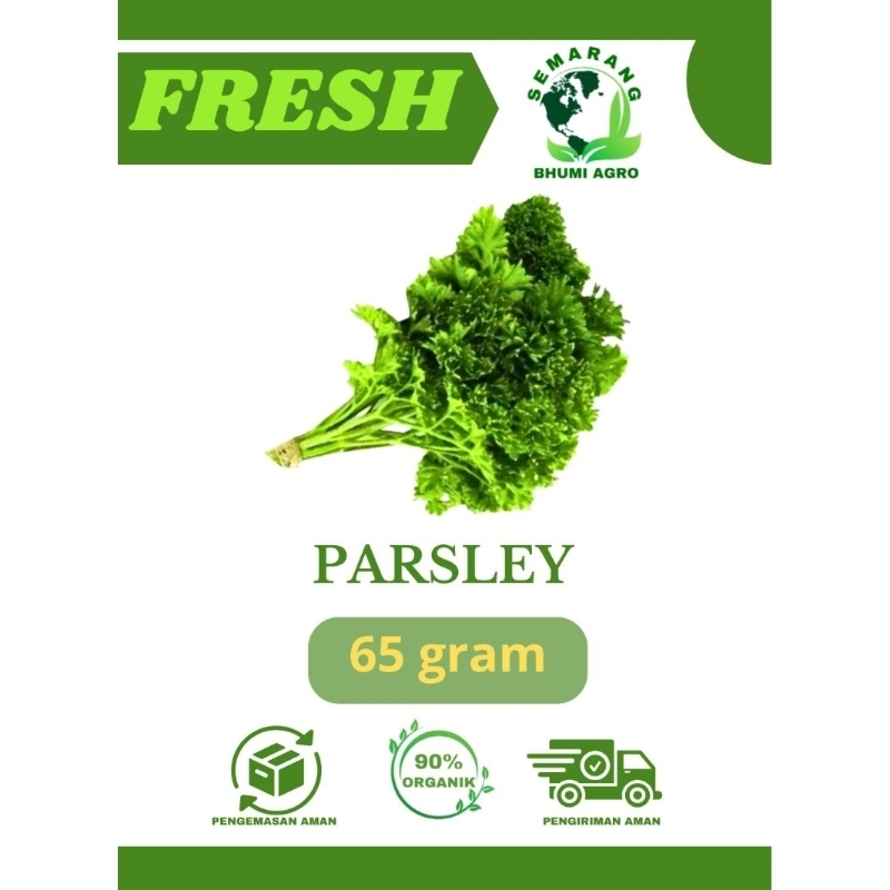 

Parsley/Peterseli Organik & Fresh – 65gr | BHUMI AGRO