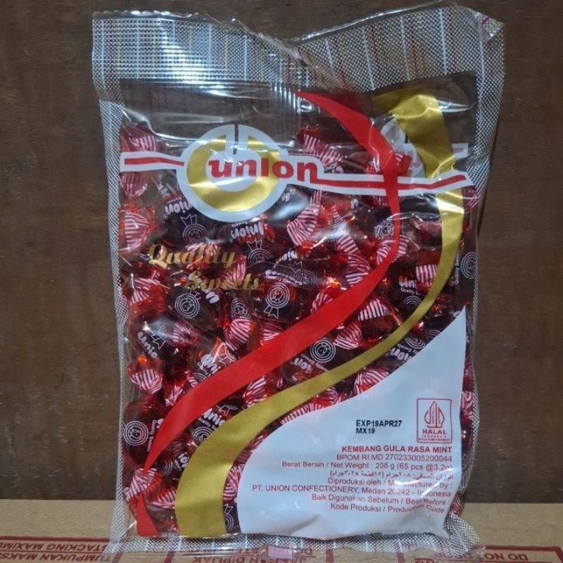 

permen union rasa mint 208 gram (65 pcs)