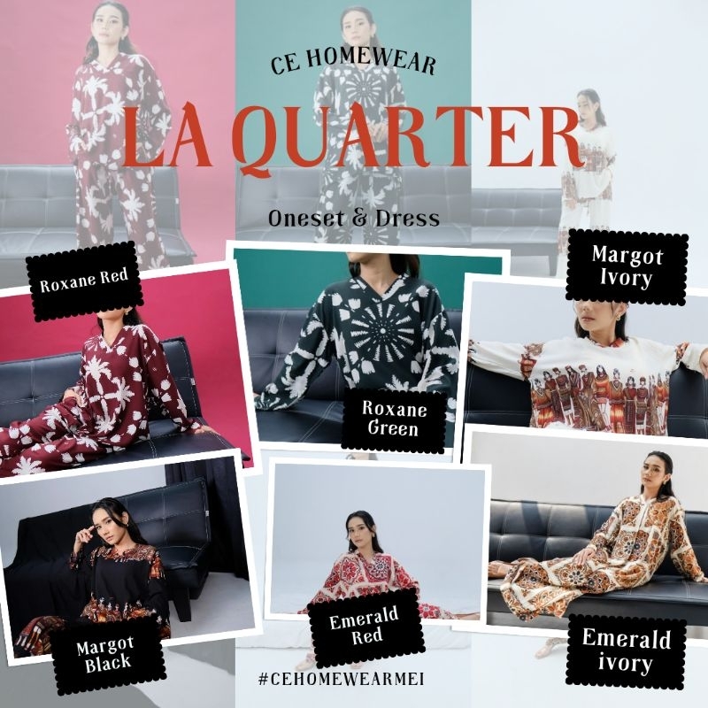 Dress / Oneset / Daster / Season La Quarter by Ce Homewear