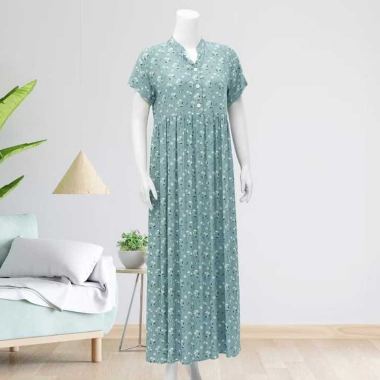 Lunaci Maxi Dress Daster/baju menyusui/premium/baju tidur Busui Friendly