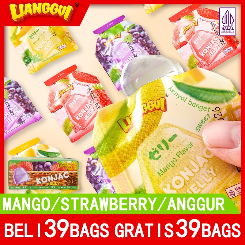 

‌Lianggui - Konjac Jelly 0% Fat, Dingin lebih enak, penyejuk disaat panas, Snack Sehat & Segar