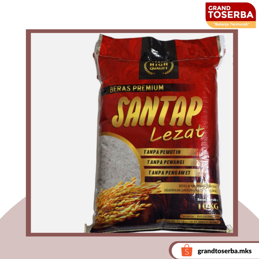 

BERAS PREMIUM CAP SANTAP 10KG