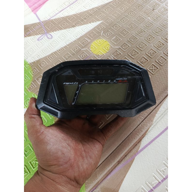 speedometer, kilometer, Honda Sonic, bekas original lepasan motor