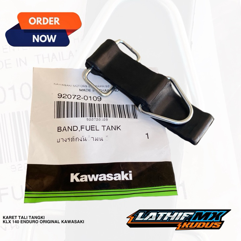 KARET TALI TANGKI KLX 140 ORIGINAL 92072-0109