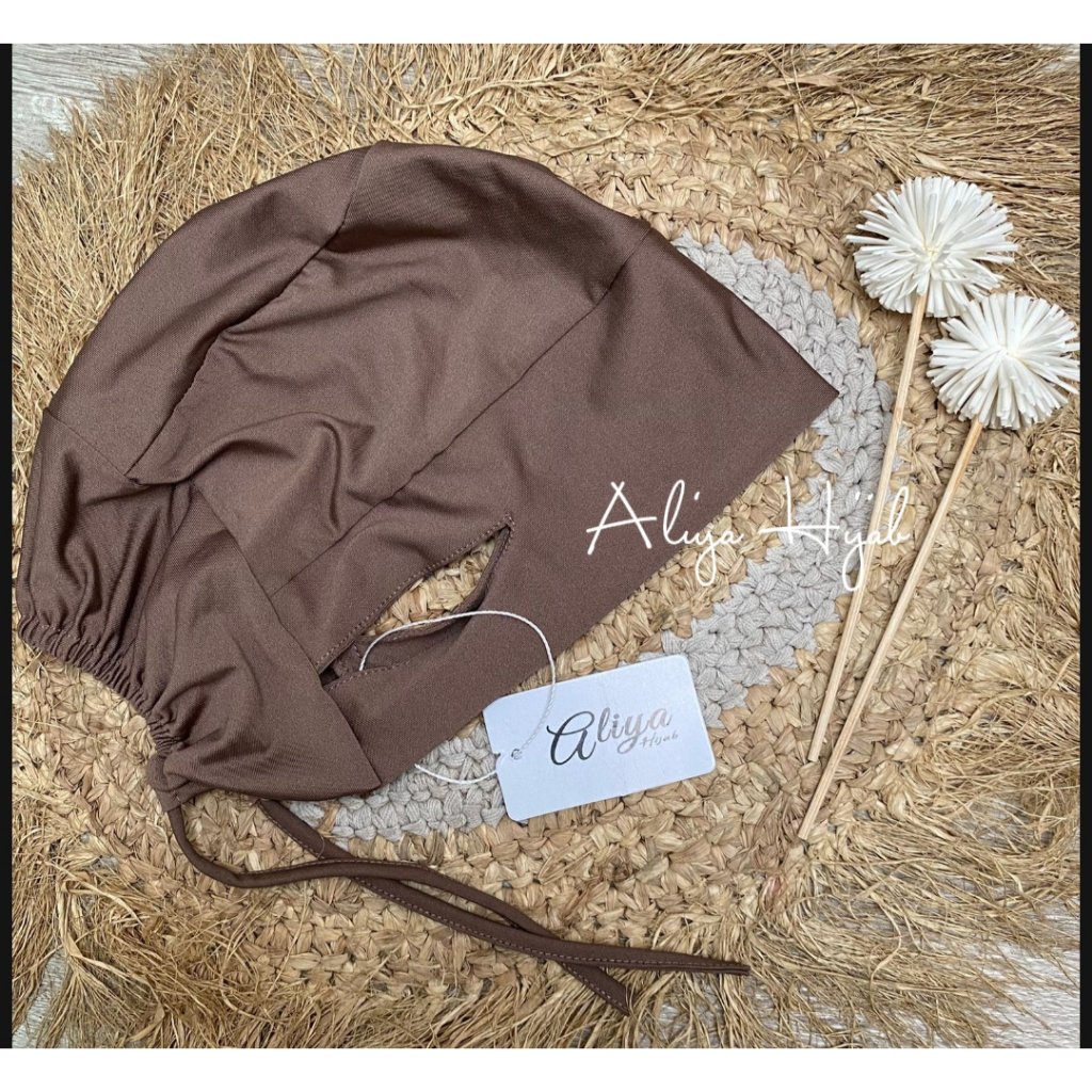 CIPUT ANTI BUDEG LUBANG TELINGA BAHAN JERSEY PREMIUM ADEM NYAMAN/ ciput lubang telinga tali karet