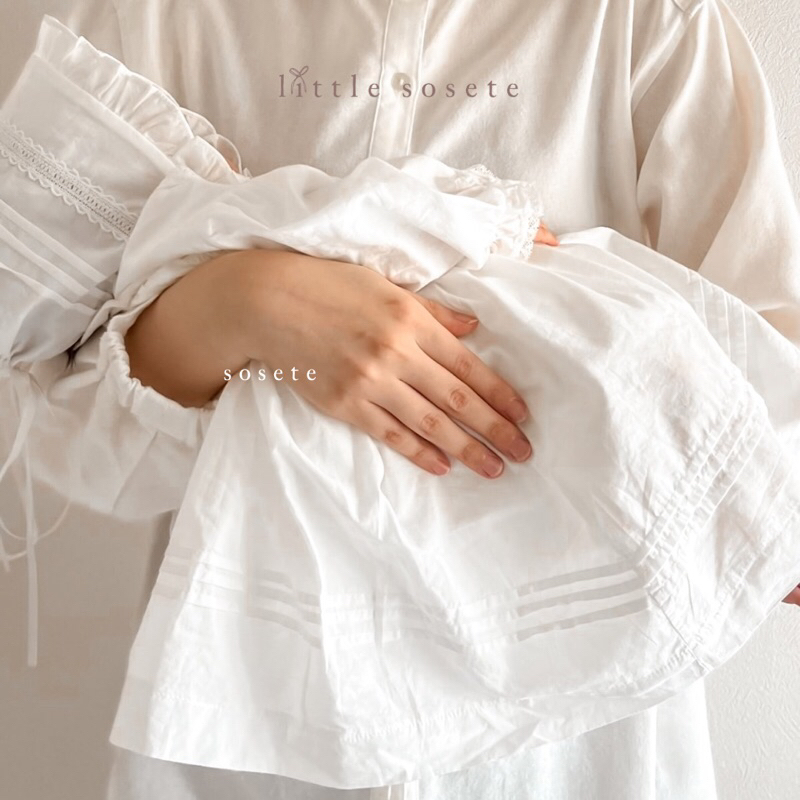 Little Sosete - Dress Baju Baptis Bayi Anak Perempuan Gaun Baptis Acara Gereja *Romper Bayi Anak Per