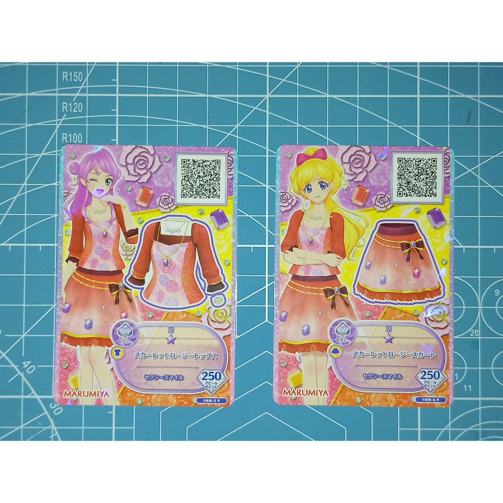 Aikatsu Friends Scarlet Rosie Card Official JP (Nonprint)
