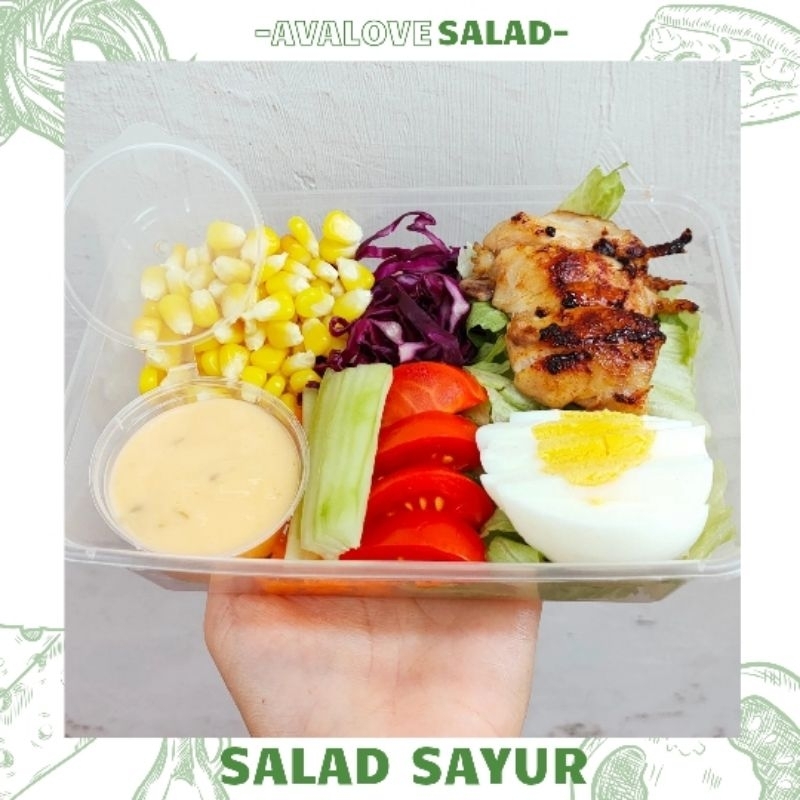 

SALAD SAYUR BY AVALOVE SALAD / INSTAN ONLY