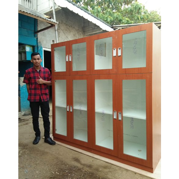 Lemari Penyimpanan Alat Lab dan Instrument Ukuran 90 x 48 x 180 cm