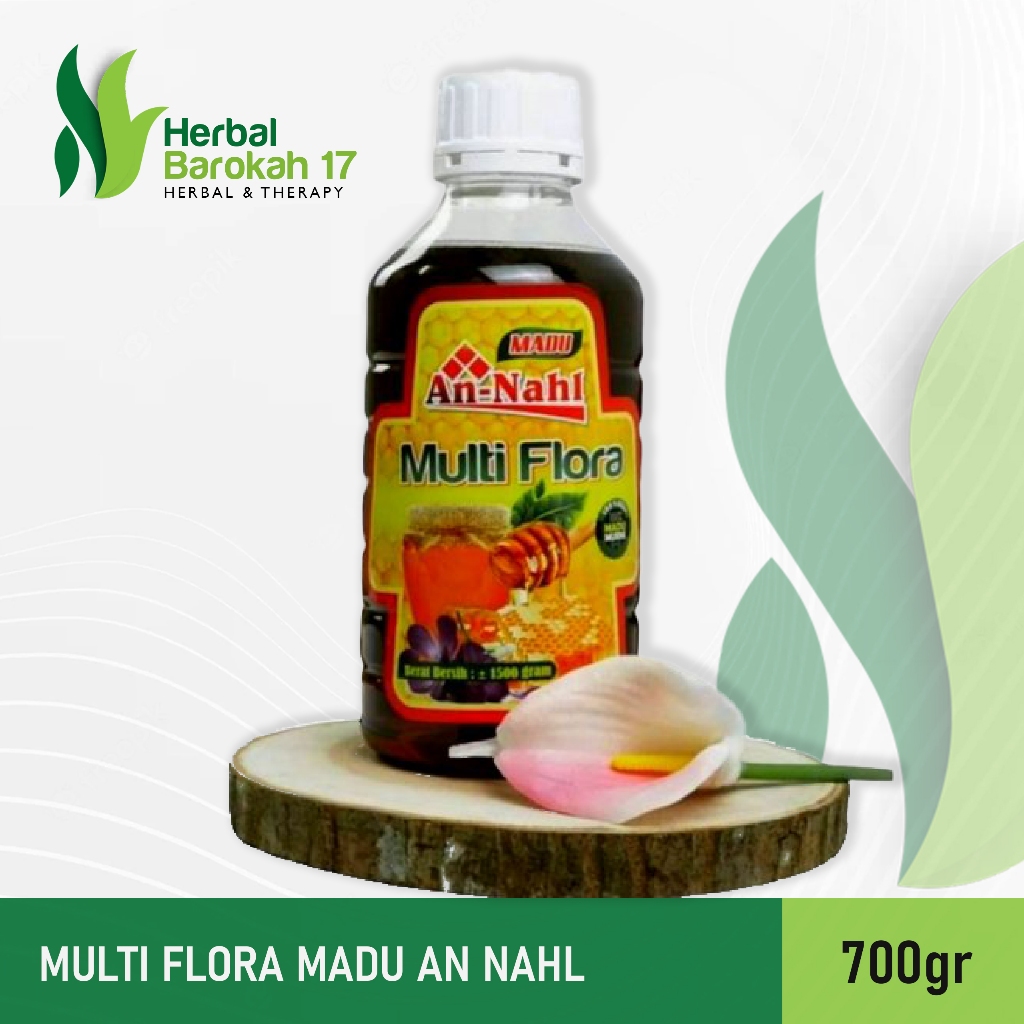 

[OFFICIAL] Madu An Nahl Multiflora Plus (700gr, 1500gr) - Menjaga Daya Tahan Tubuh, Meningkatkan Nafsu Makan