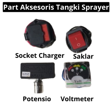Sparepart Onderdil Tangki Sprayer Elektrik - DGW TASCO