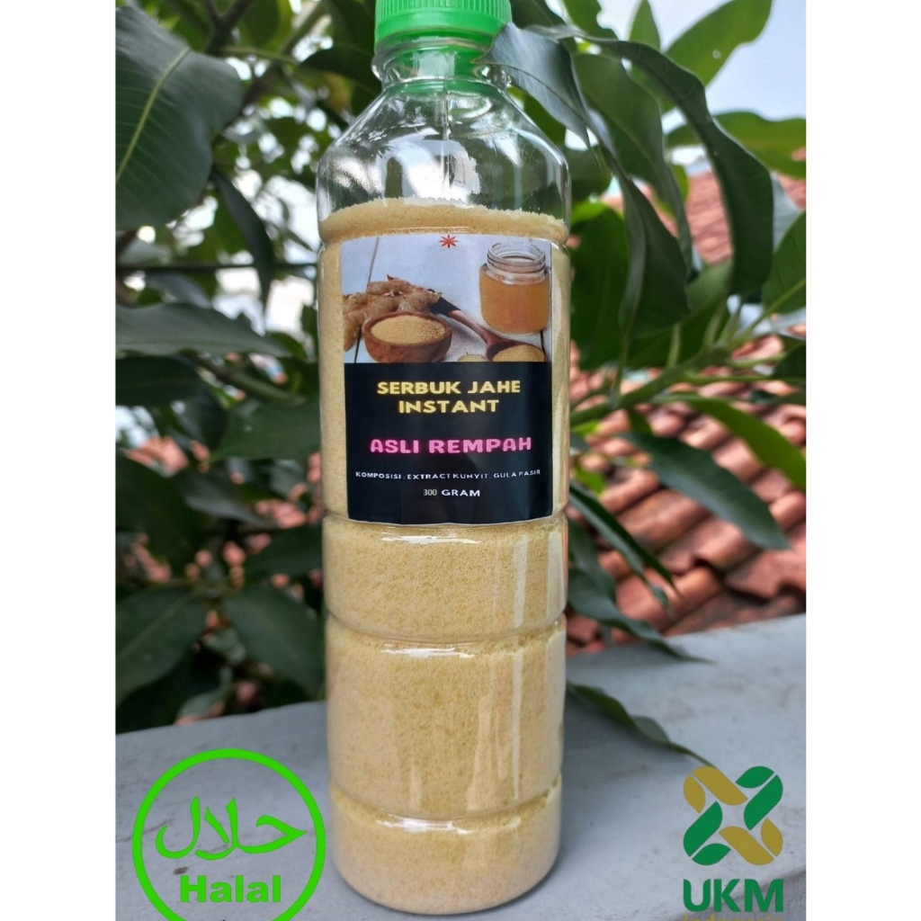 

Jahe instant seduh asli murni 100 % alami