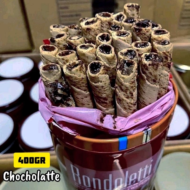 

Rondoletti Wafer Stik Chochollate 400gr Premium Astor Varian Rasa Rolls