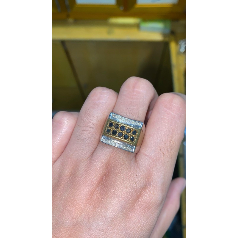 cincin berlian laki-laki