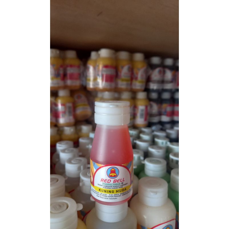 

pewarna makanan kuning muda Red Bell 30gram/ Pewarna makanan