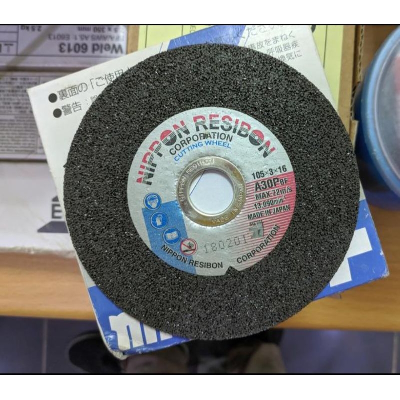 BATU GERINDA POTONG NIPPON RESIBON 4INCH X 3MM