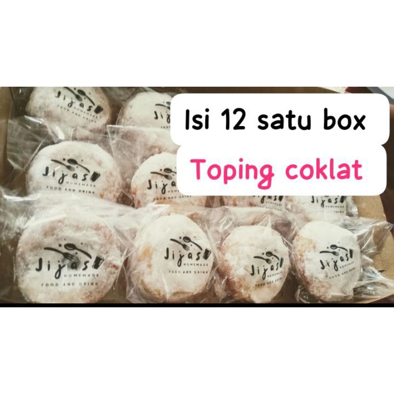 

donat kentang empuk toping meses coklak