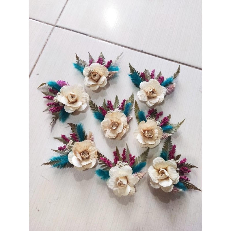 Bunga sudut hantaran, bunga sudut rustic ,bunga hiasan mahar