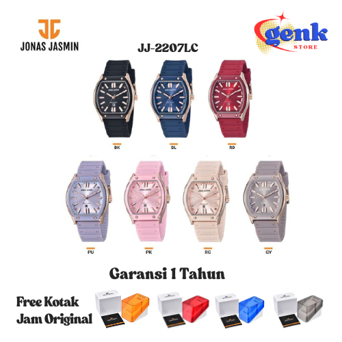 Jam Tangan Wanita Jonas Jasmin Analog JJ-2207LC Include Box Original Garansi
