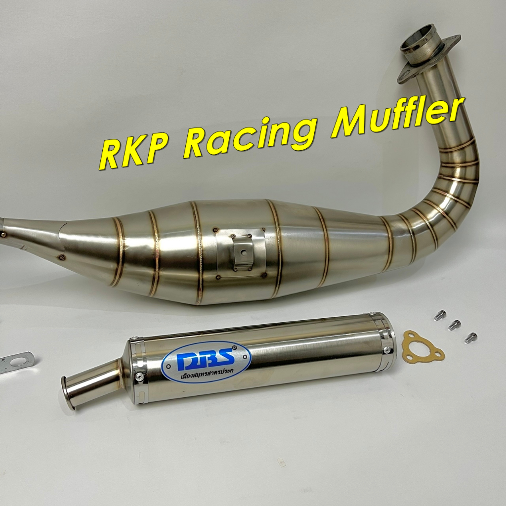 Knalpot Ninja R RR SS Kolong Cobra Leher C DBS Silencer Titan Full Stainless Steel Kenalpot Racing