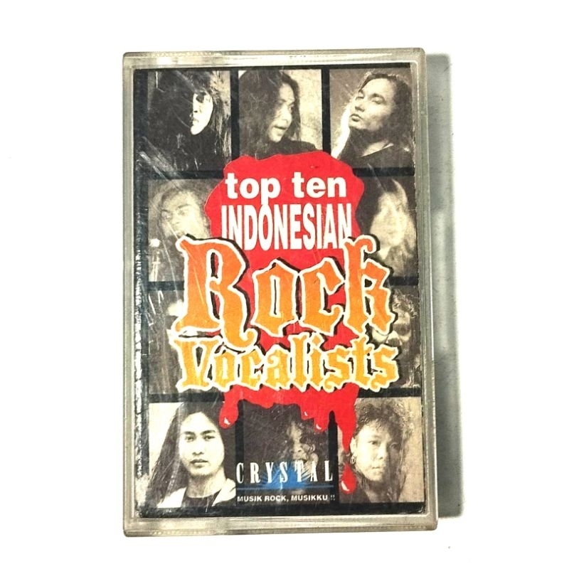 kaset pita top ten indonesian rock vocalist