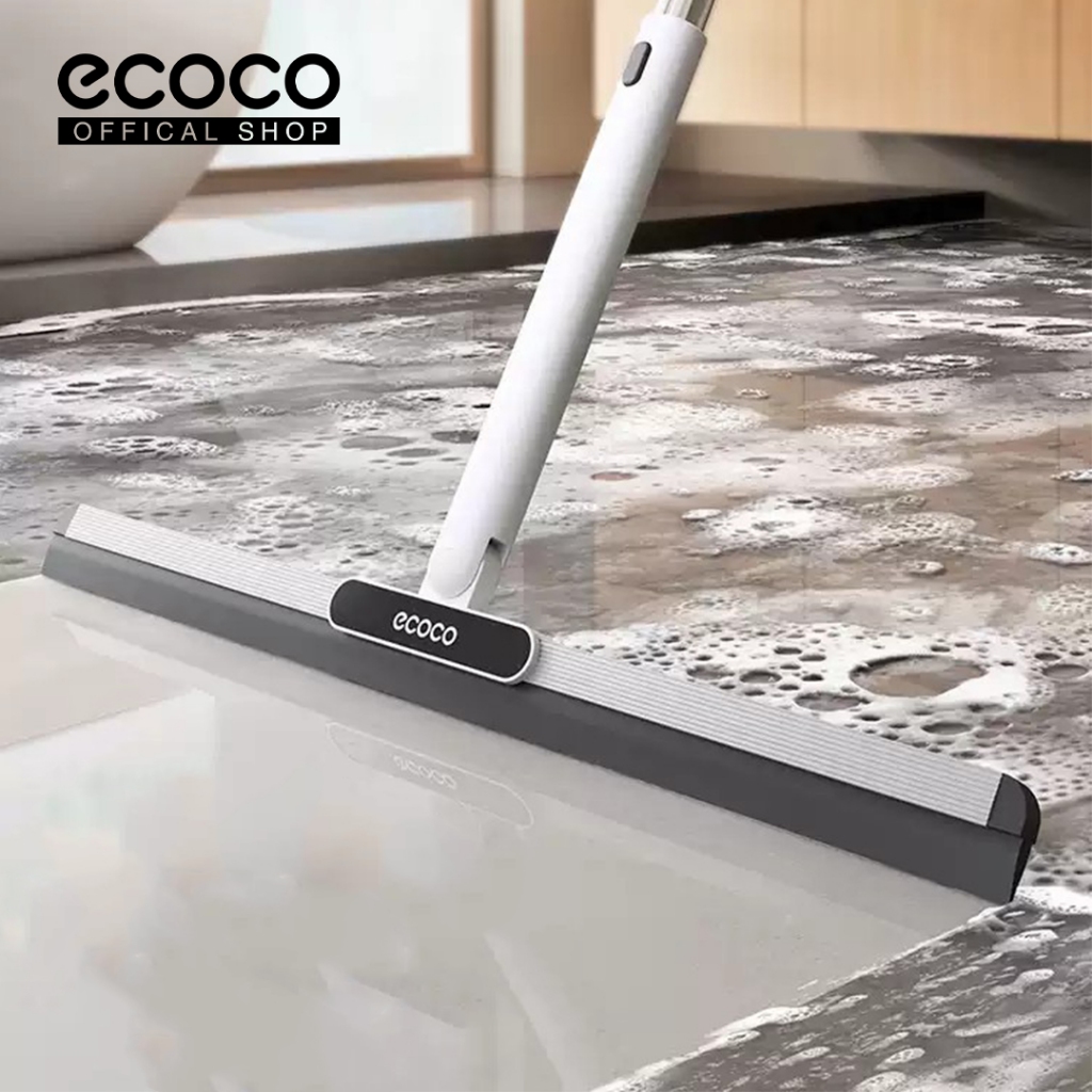 ECOCO Telescopic Wiper Broom - wiper rumah tangga pel wiper kamar mandi Pel lantai kamar mandi wiper