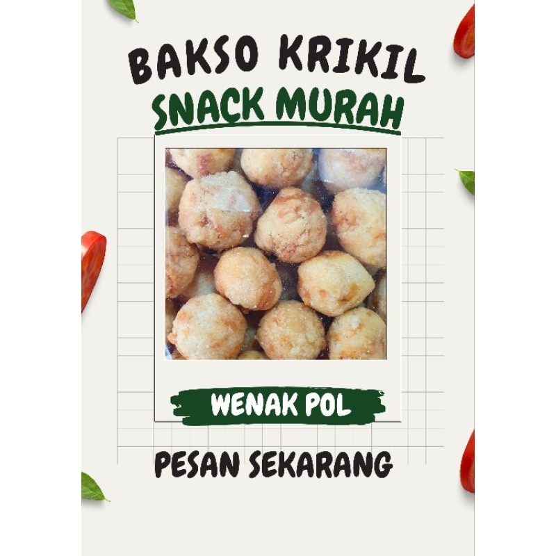 

Bakso krikil