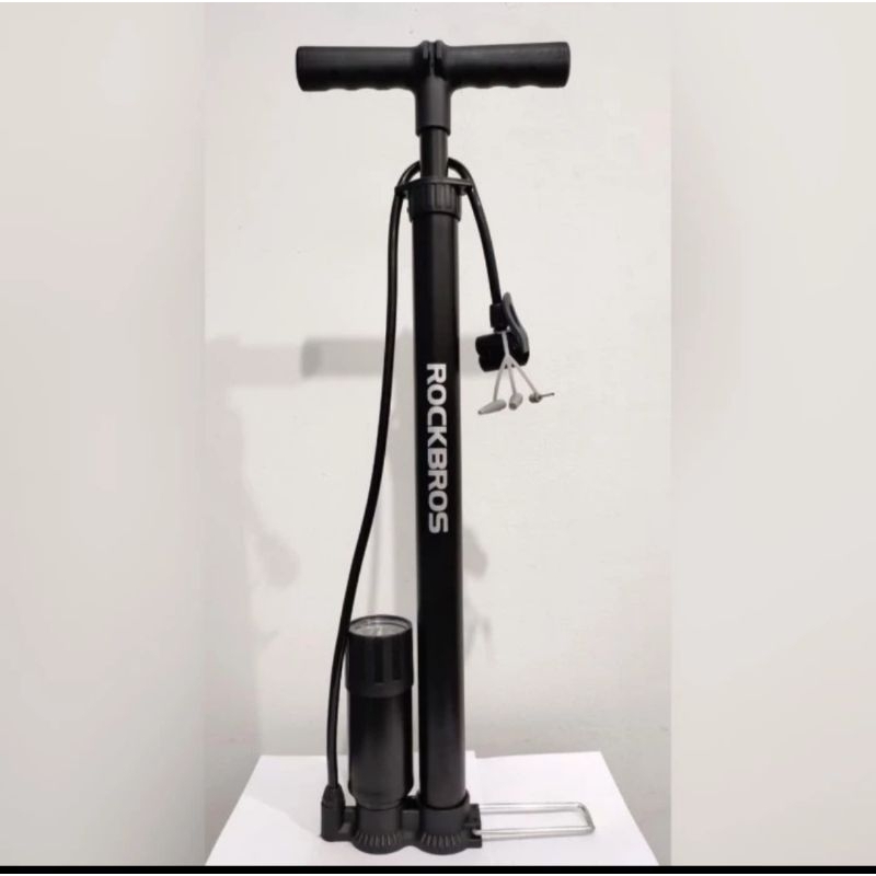 Pompa Sepeda Rockbros Pump 380G 160 PSI Ban Sepeda Motor Bola