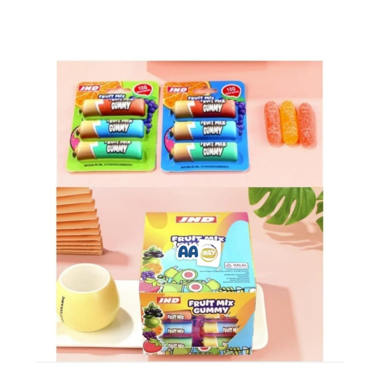 

RB22 JND BATRE MIX FRUIT GUMMY BOX ISI 30