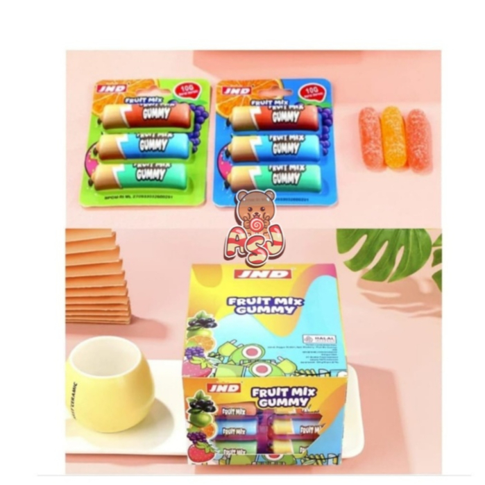 

JND BATRE MIX FRUIT GUMMY BOX ISI 30