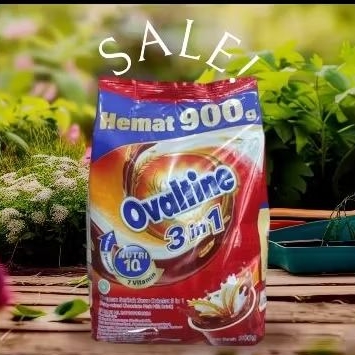 

Ovaltine chocolate malt drink 900ml 3 in 1