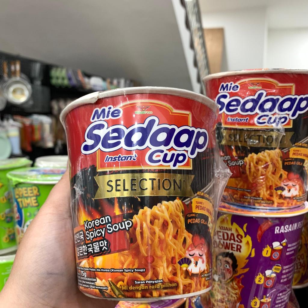

Mie Sedaap Cup Korean Spicy Soup 75g