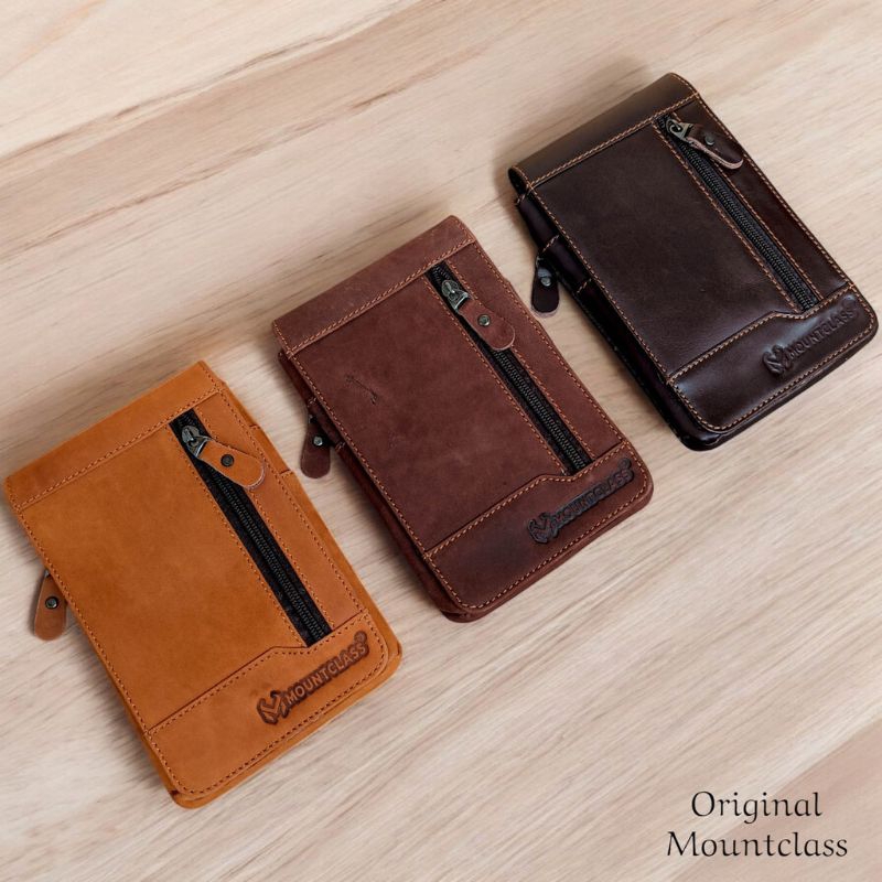 Tas Selempang Tas Hp Pinggang Pria Kulit Asli