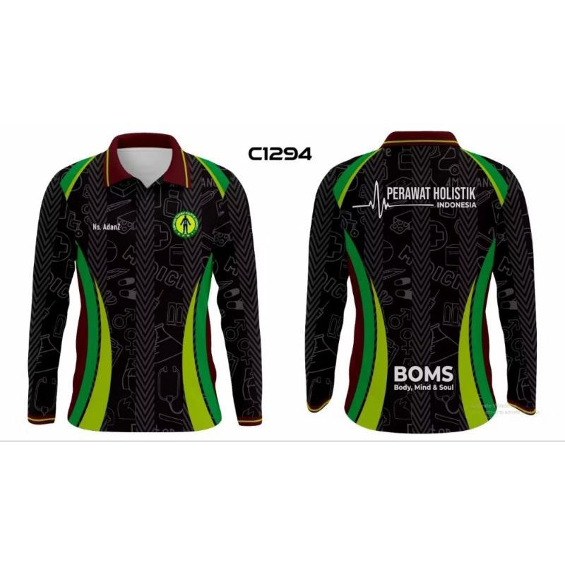 Kaos Polo Perawat Holistik