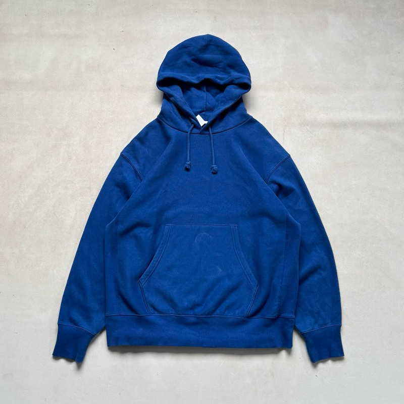 HOODIE GU BASIC BLUE