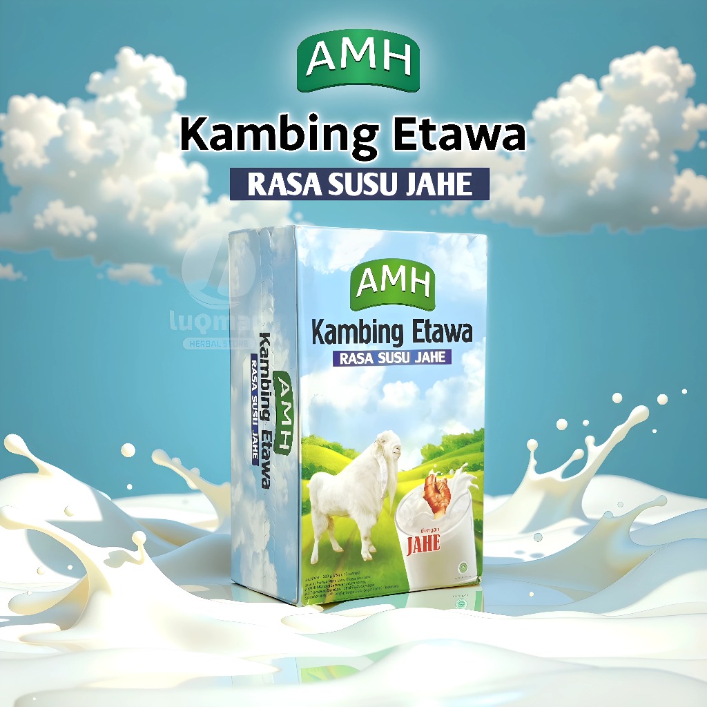 

Susu Kambing Etawa AMH rasa susu jahe