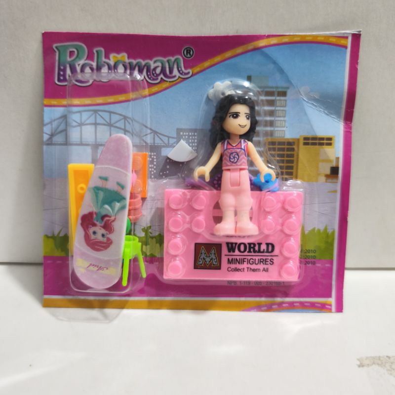 mainan cewek girl lego Mini figure