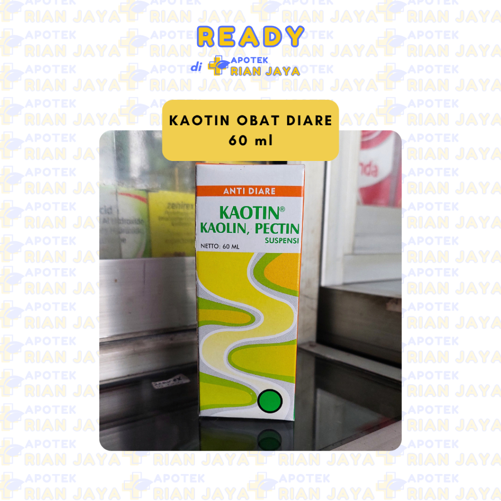 Kaotin Suspensi 60 ml (Kaolin Pectin) Obat Diare