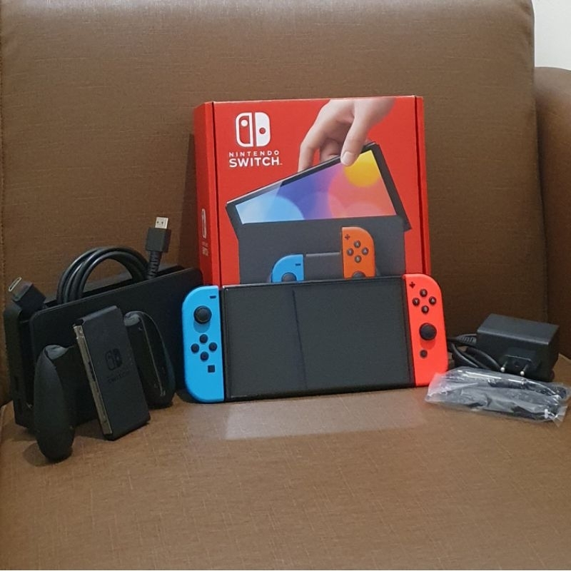 Console Nintendo Switch V2/OLED NEON OFW Second