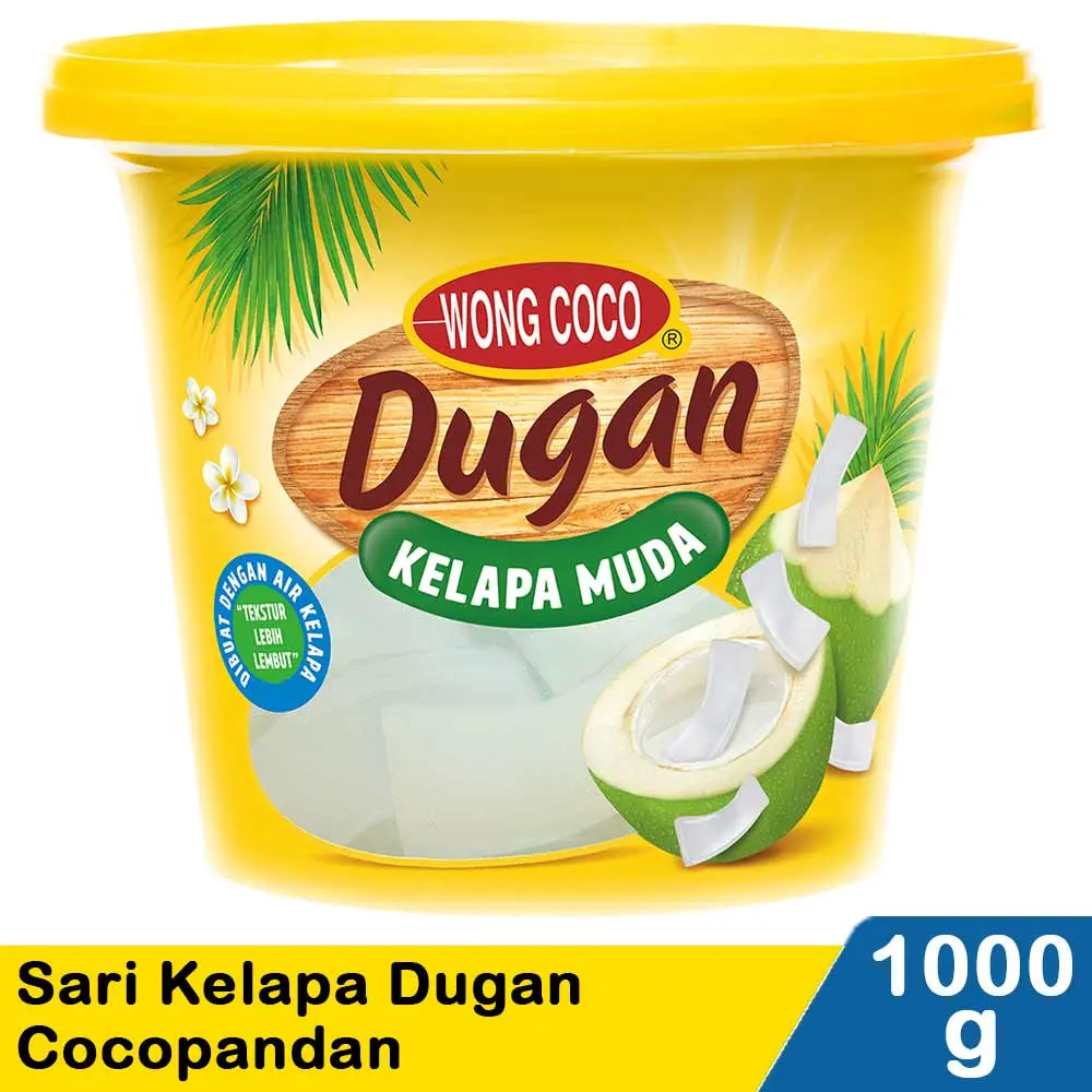 

WONG COCO SARI KELAPA DUGAN COCOPANDAN EMB 1000g