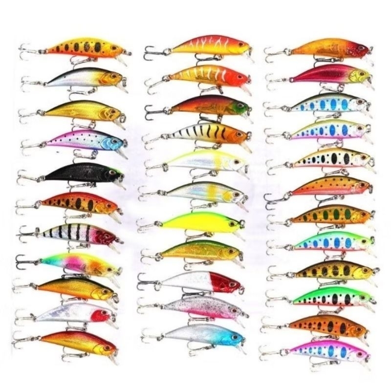 minnow king of lure 5cm / umpan pancing / umpan casting