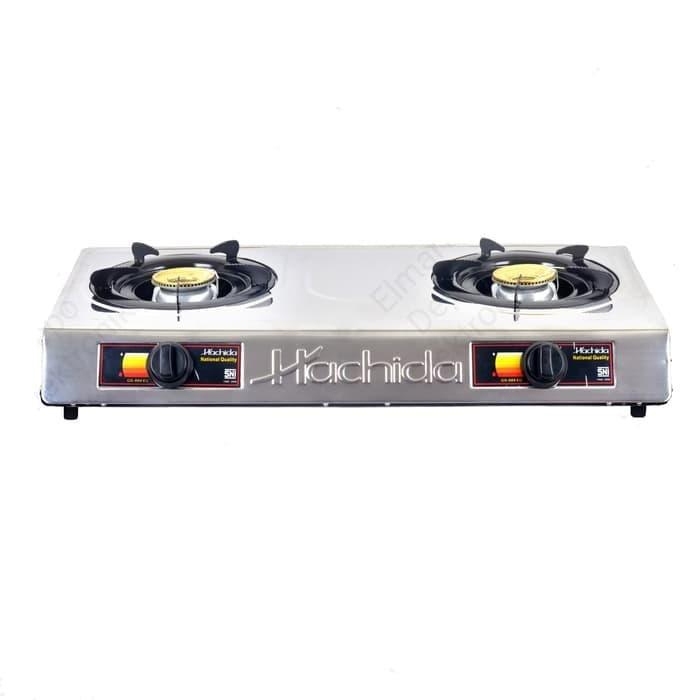KOMPOR 2 TUNGKU STAINLESS STEEL KOMPOR 2 TUNGKU HACHIDA / MATSUNICHI KOMPOR 2TK STENLIS STOVE KOMPOR