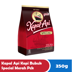 

KAPAL API KOPI BUBUK SPECIAL MERAH PCK 350g