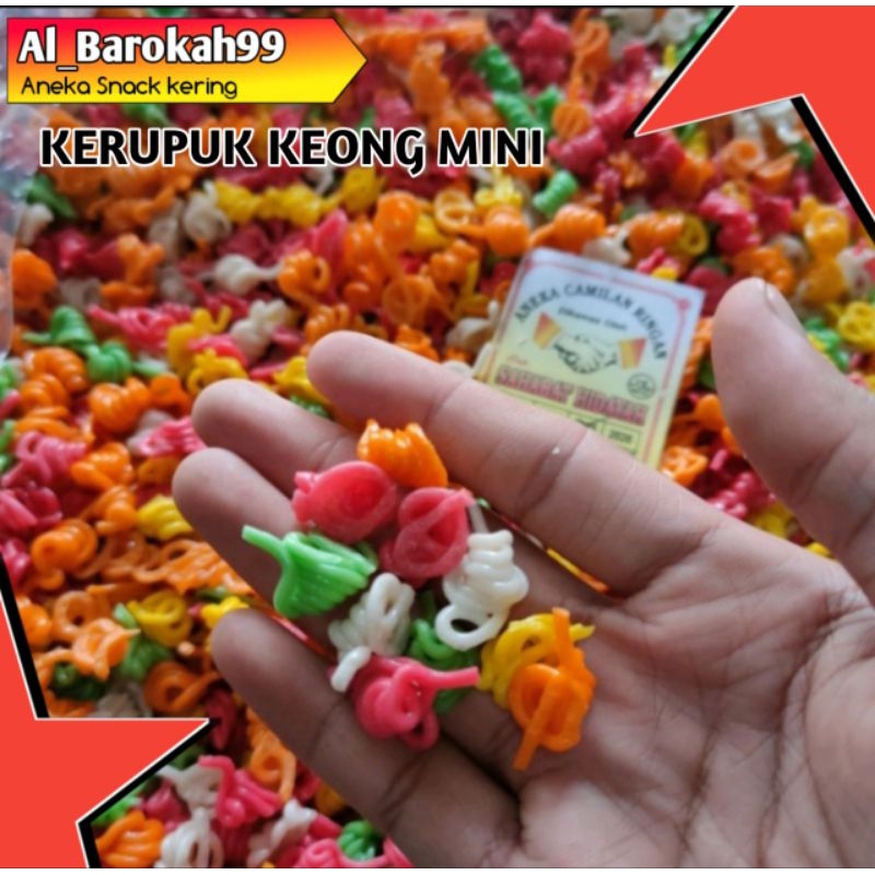 

KERUPUK KEONG 1kg mentah Kerupuk Viral Seblak Albarokah