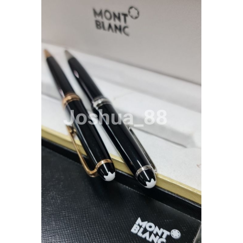 

Pulpen Mewah Montblanc Misterstuck Super /Carbon +Lengkap Dengan Box