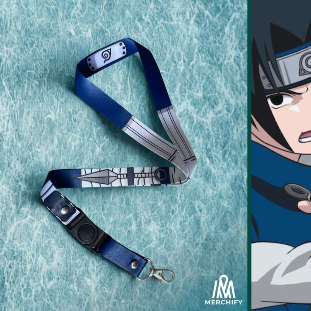 

Lanyard SASUKE Naruto Anime Merchandise Tali ID Card (unofficial)