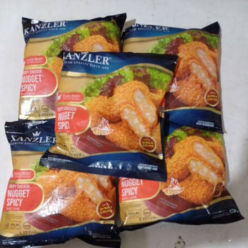 

KANZLER CRISPY NUGGET SPICY nugget kanzler spicy nugget
