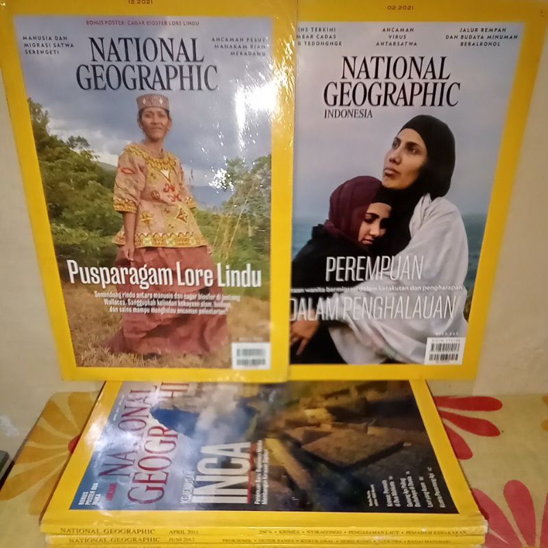 NATIONAL GEOGRAPHIC INDONESIA 2011-2012-2020-2021
